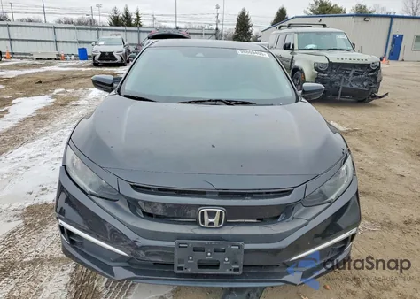 2020 Honda Civic Lx из США, поврежденный, VIN 2HGFC2F62LH551136